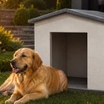 Cómo elegir entre casas de perros de madera, plástico, piedra o prefabricadas