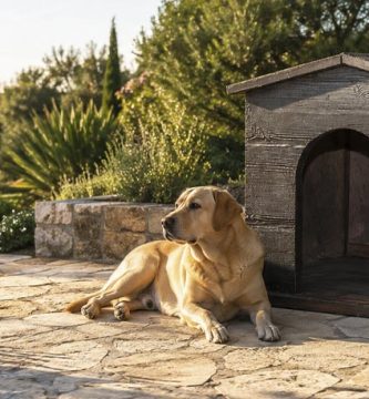 Casetas de obra imitación madera para perros: elegancia sin complicaciones Casetas de obra imitación madera para perros: elegancia sin complicaciones